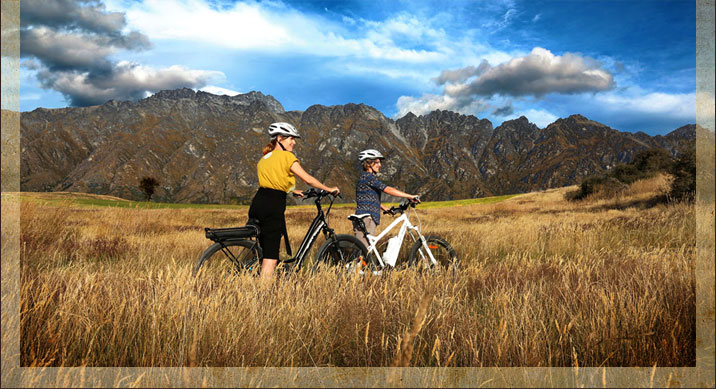 Ride the spectacular cycle trails to Arrowtown and Queenstown on an eBike